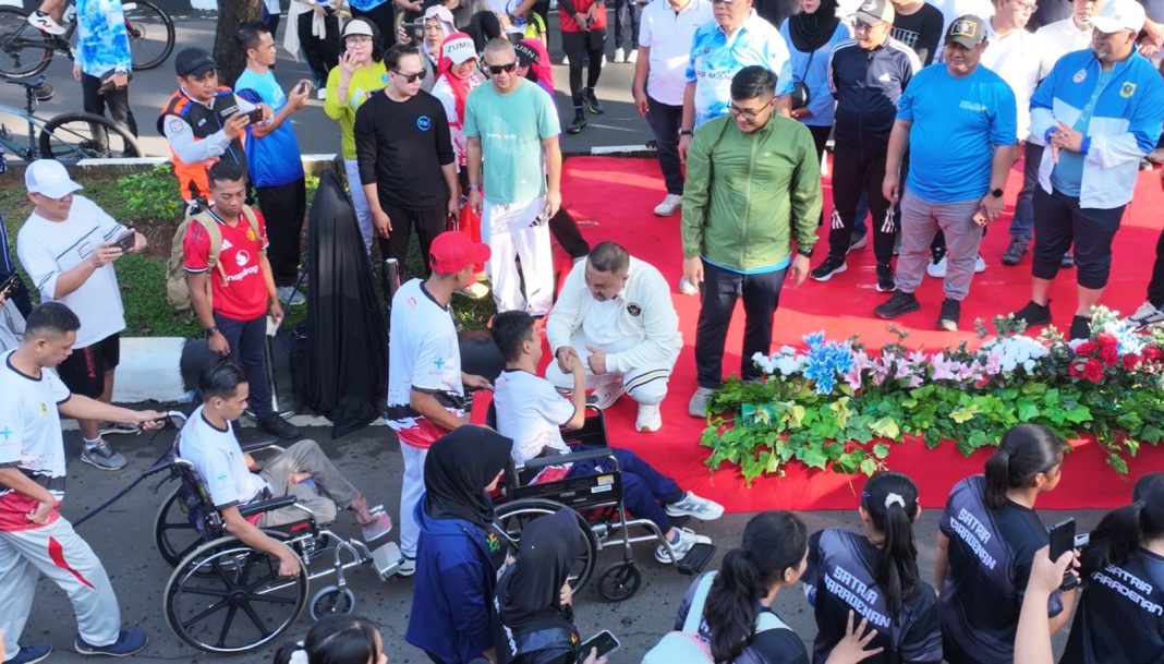 CFD Tegar Beriman Diserbu Warga, Dongkrak Ekonomi Warga. Bupati Bogor Hadirkan Layanan Publik dan Bus Listrik 2026