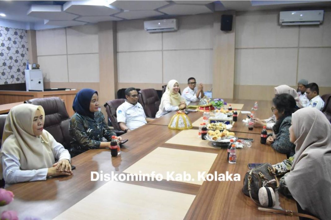 Diskominfo Kab. Kolaka Terima Kunker Komisi Informasi Terkait Penilaian Keterbukaan Informasi