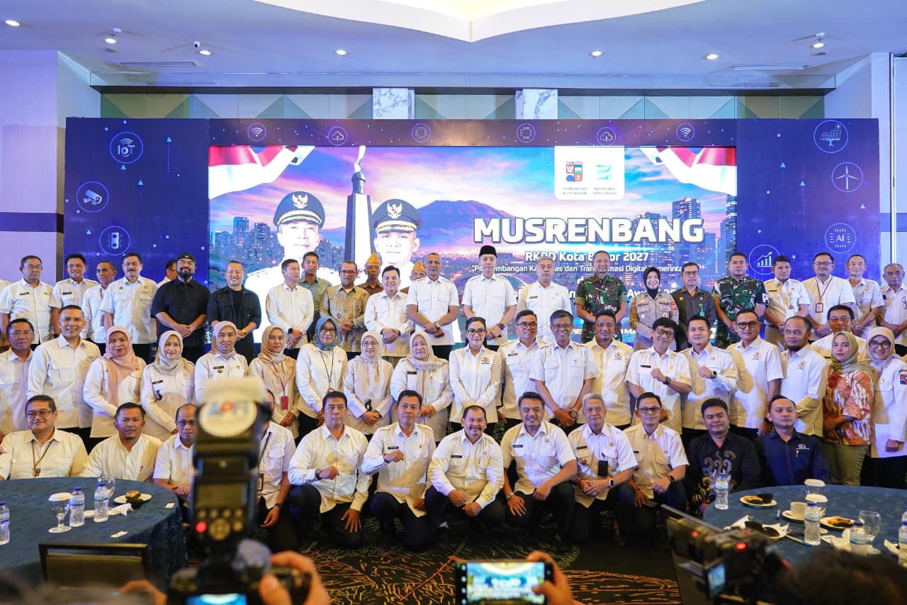 Musrenbang RKPD 2027 Kota Bogor, DPRD Serahkan 1.800 Aspirasi Masyarakat