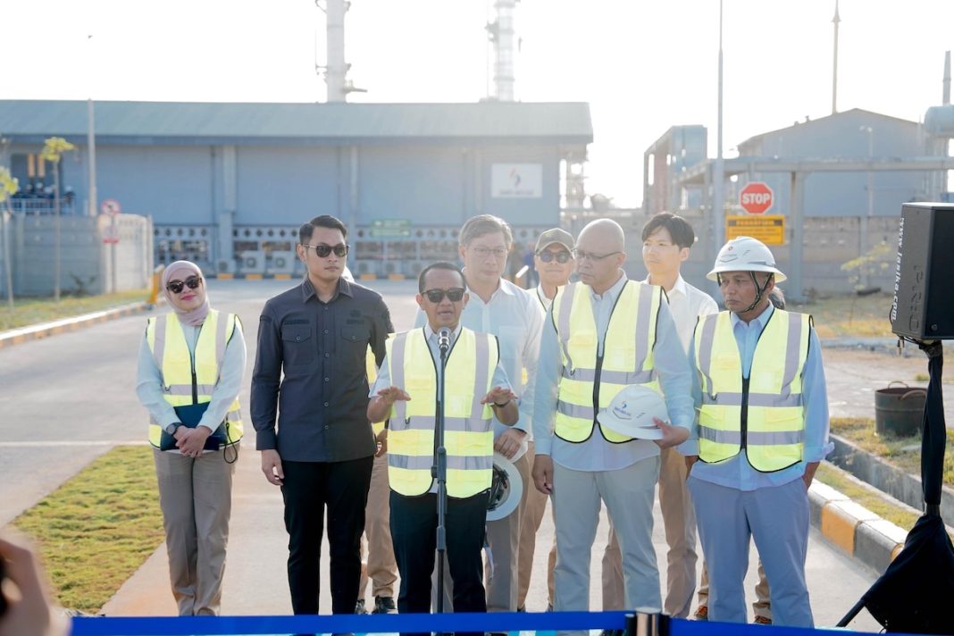 Bahlil Resmikan Mini LNG Plant, Perkuat Ketahanan Energi Nasional 2026