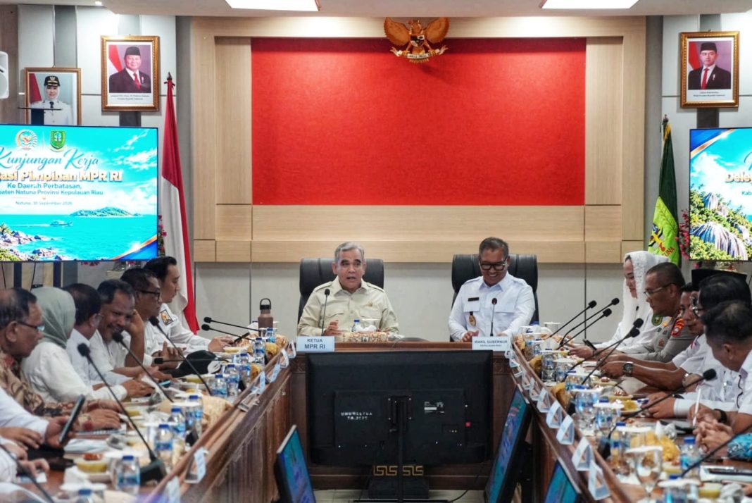 Penyampaian aspirasi Natuna kepada Ketua MPR RI