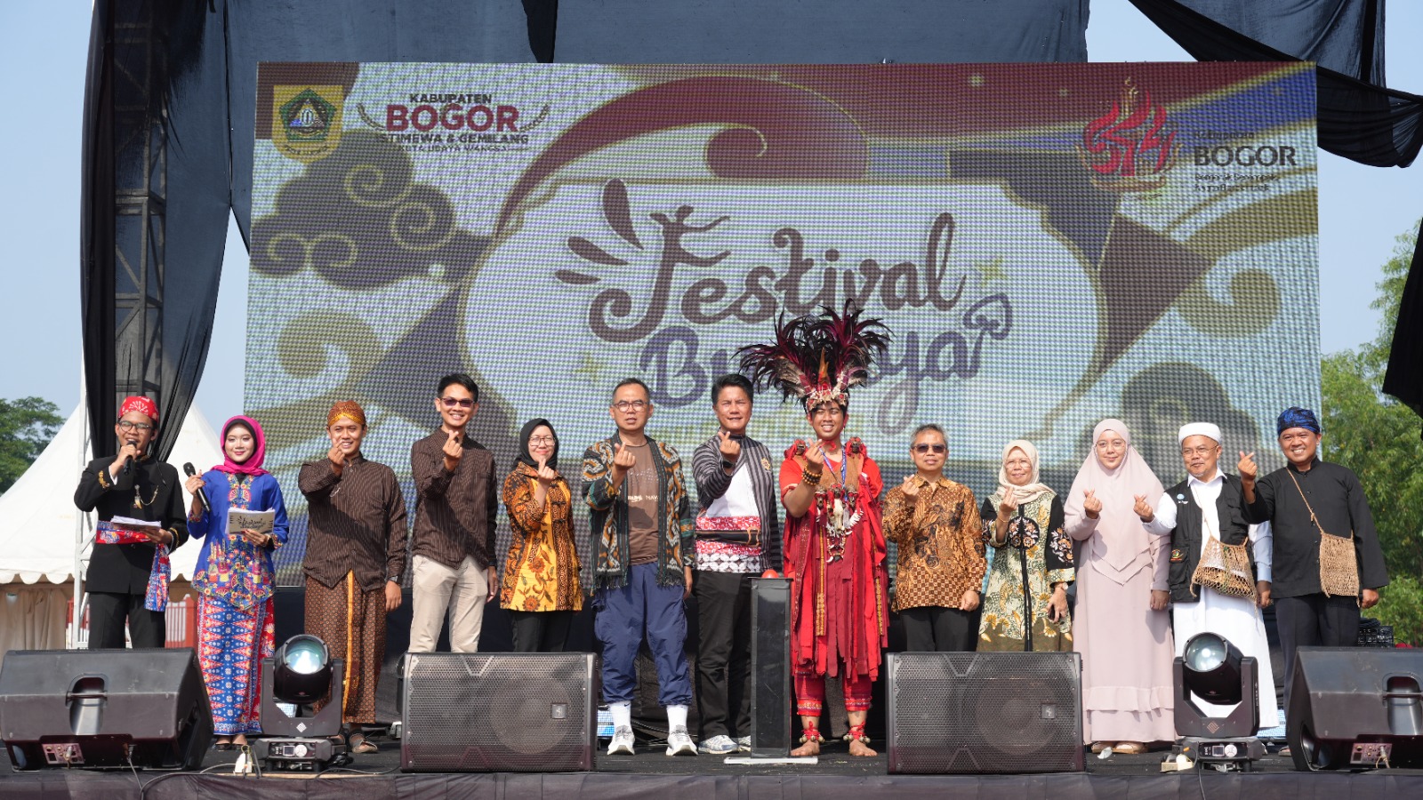 Festival Budaya Nusantara Semarakkan HJB ke-544 Kabupaten Bogor