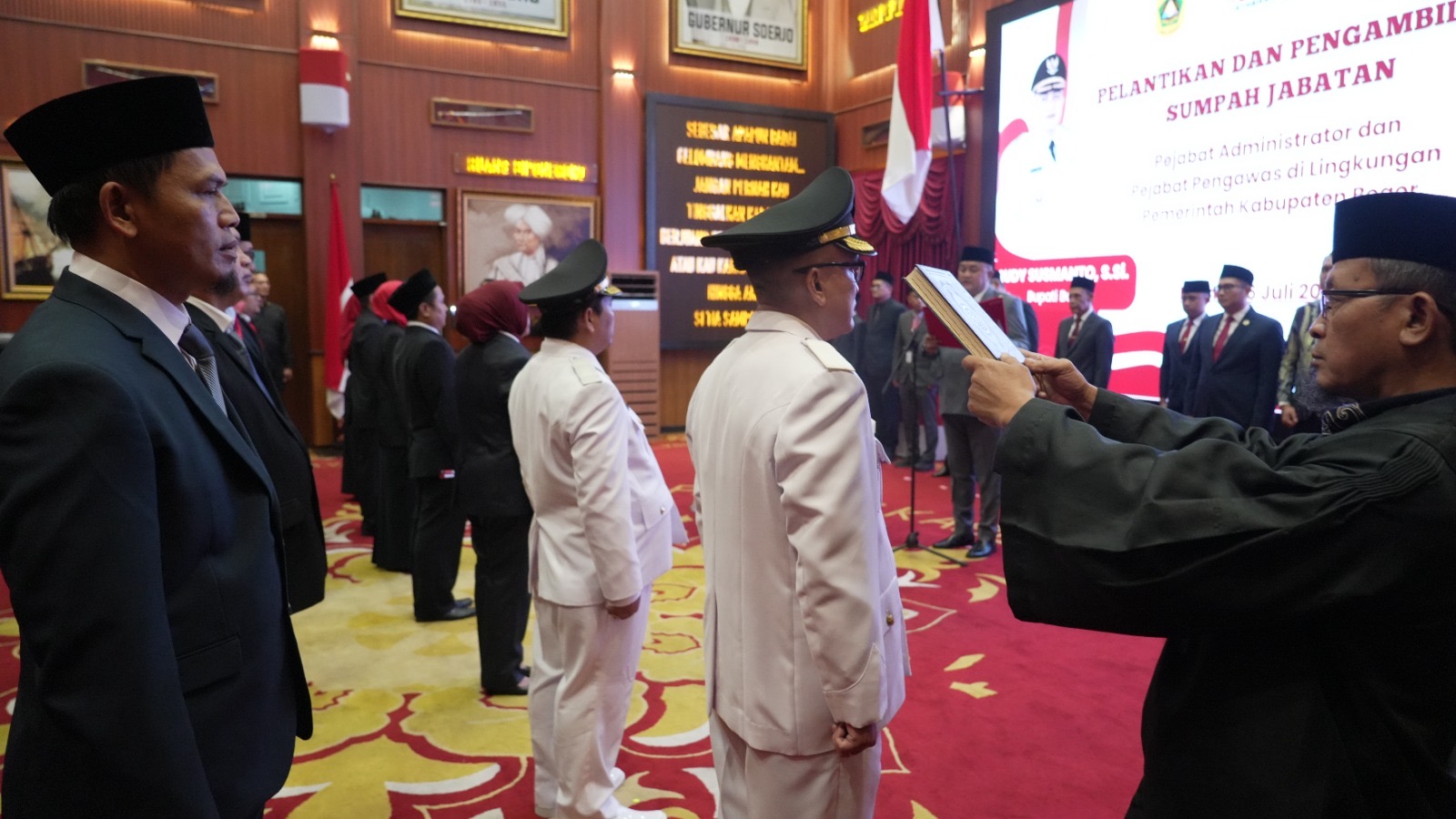 Inilah 14 Daftar Pejabat di lantik Bupati Bogor, Perkuat Birokrasi dan Layanan Publik 2026