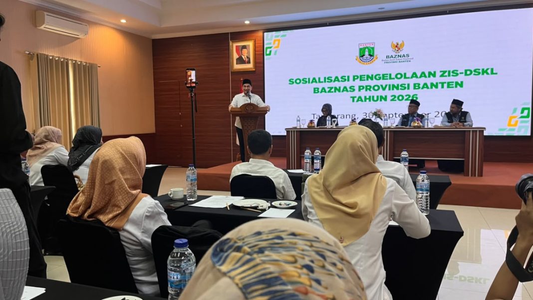 Penyaluran ZIS melalui lembaga di Banten