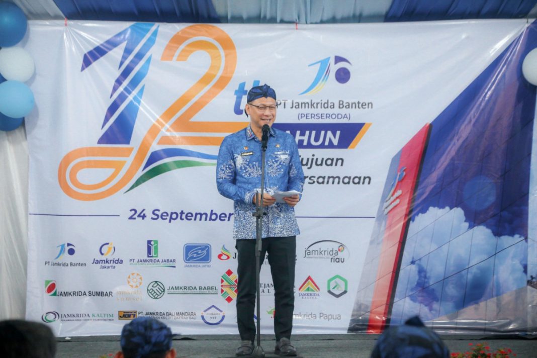 Kegiatan HUT ke-12 Jamkrida Banten dan dukungan bagi UMKM