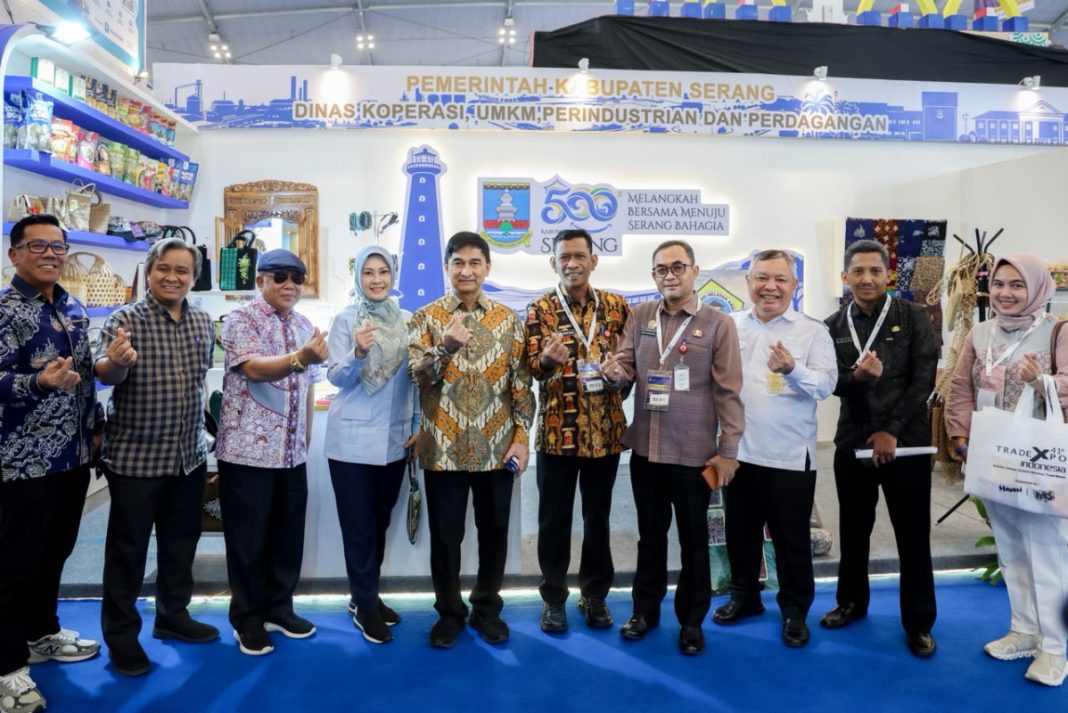 Promosi produk lokal Banten melalui Trade Expo Indonesia
