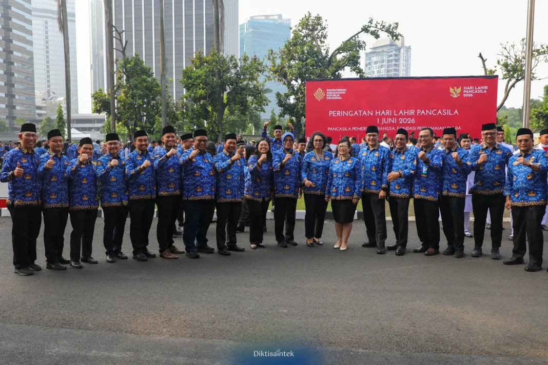 Peringati Hari Lahir Pancasila 2026, Kemdiktisaintek Teguhkan Pendidikan, Riset dan Inovasi Berlandaskan Nilai Pancasila