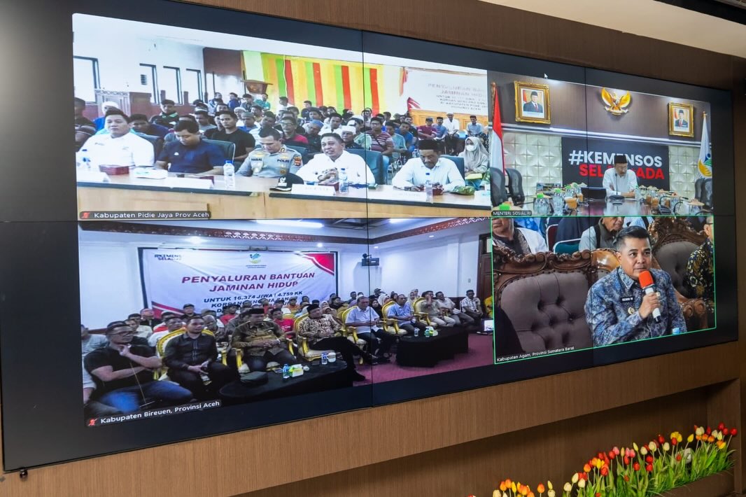 Mensos Gus Ipul Tak kenal Libur, Penyaluran Bantuan Korban Bencana Sumatra Tetap Terlaksana