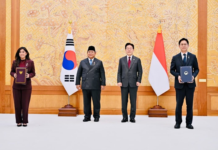 Presiden Prabowo Saksikan Pertukaran 10 MoU RI–Republik Korea, Perkuat Kemitraan Strategis