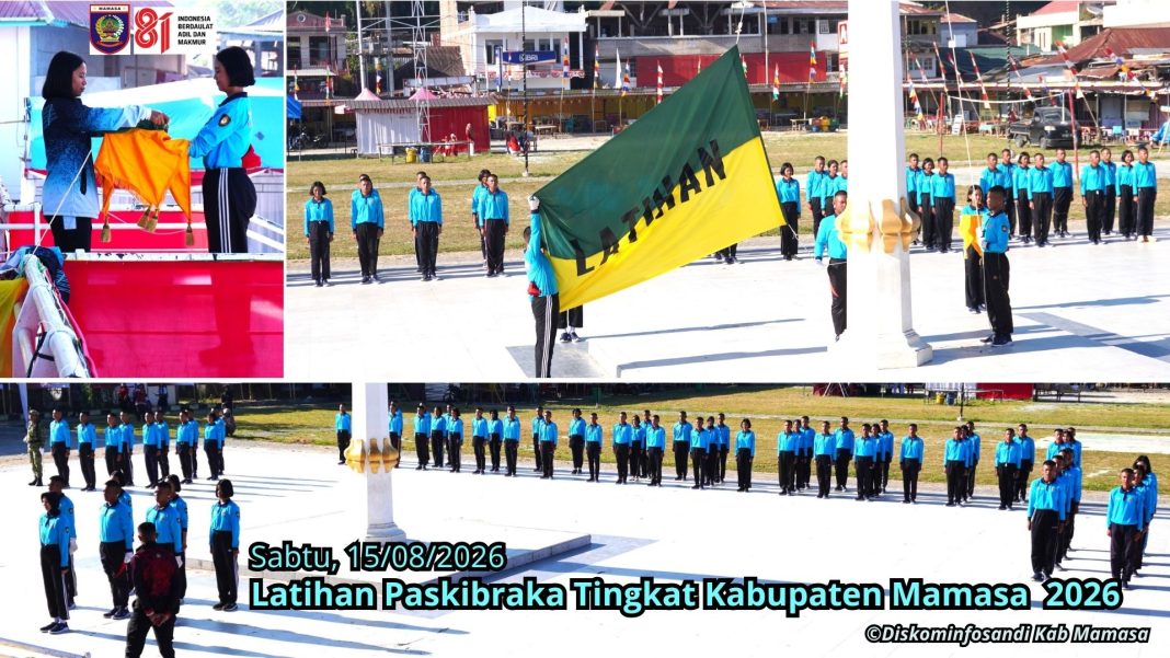 Pemkab Mamasa Matangkan Kesiapan Paskibraka Jelang HUT RI ke-81