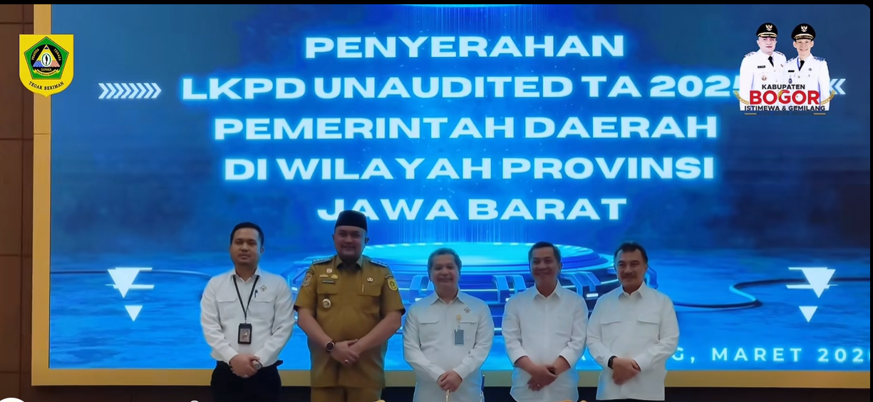 Serahkan LKPD 2025 ke BPK Jawa Barat, Bupati Bogor Rudy Susmanto Tegaskan Komitmen Transparansi dan Akuntabilitas Keuangan Daerah