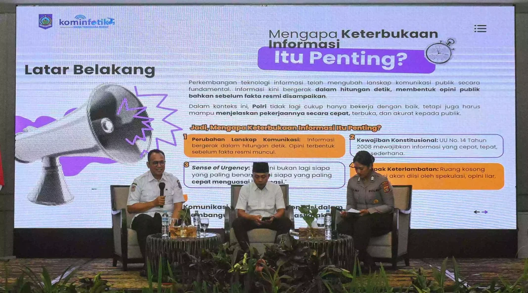 Mabes Polri Dorong Keterbukaan Informasi di NTB, Humas Diminta Kuasai “Golden Time” Lawan Hoaks 2026