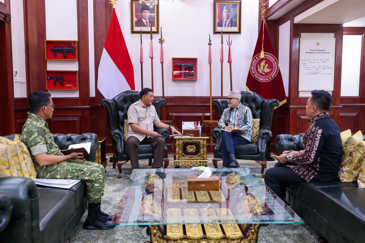 Menhan Sjafrie Perkuat Kerja Sama Strategis RI-Jerman 2026