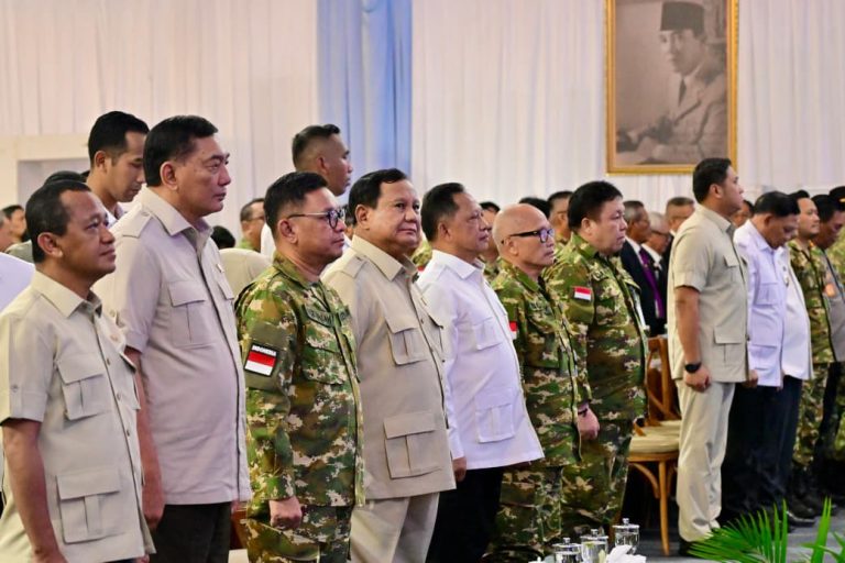 Menhan Hadiri Pengarahan Presiden KPPD Magelang, Tekankan Sinergi Pusat dan Daerah 2026