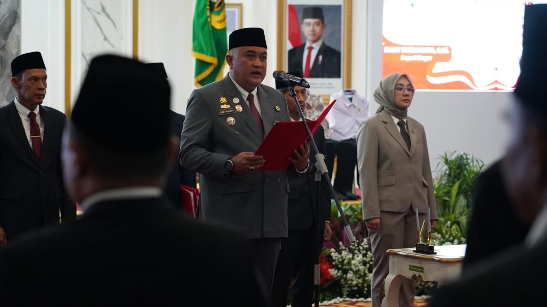 Bupati Bogor Lantik 32 Pejabat, Perkuat Kinerja dan Pelayanan Publik, Berikut daftar Nama yang di Lantik