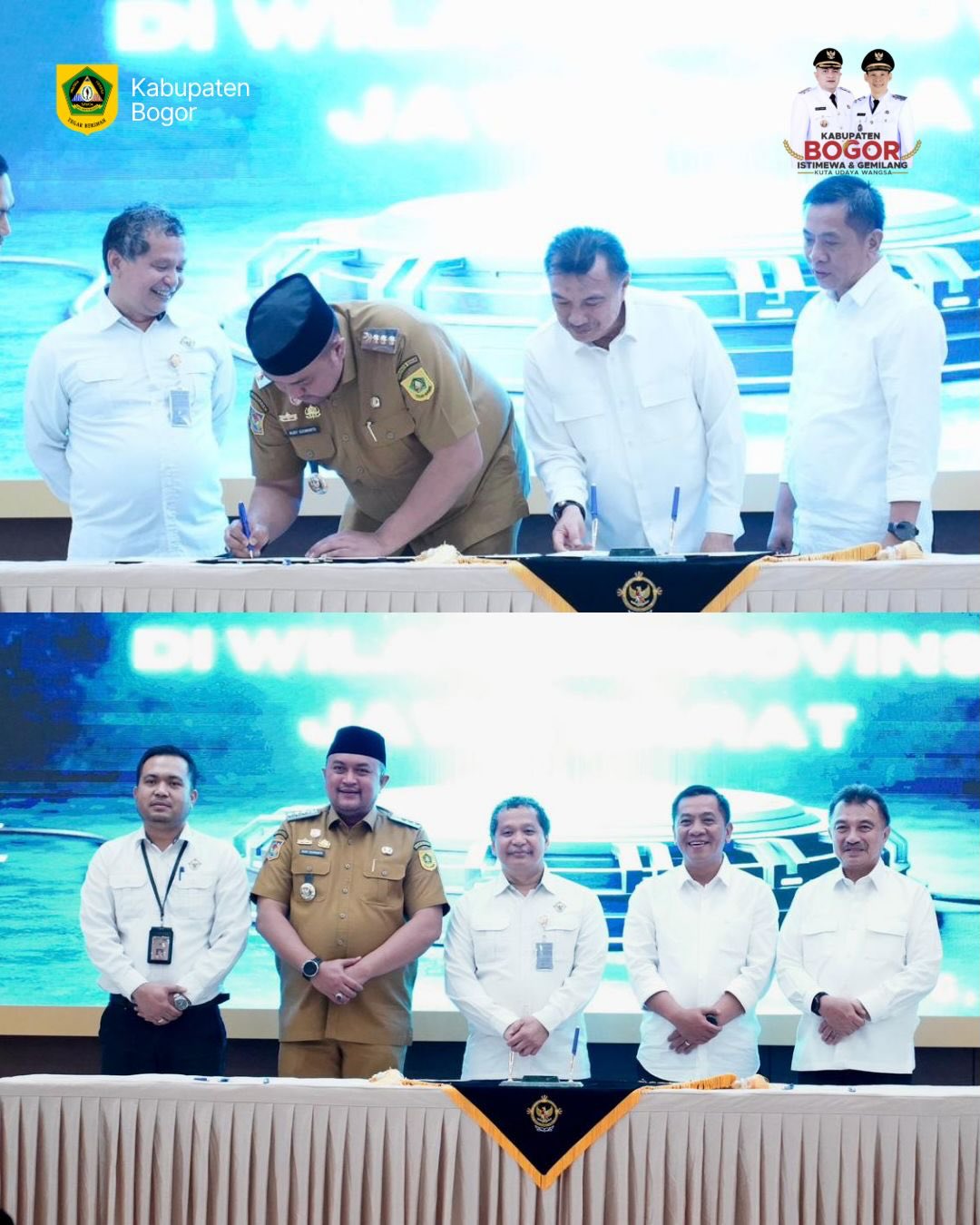 Bupati Bogor Sampaikan Laporan Pengelolaan dan Penyerapan Anggaran Tahun 2025 kepada BPK Jabar