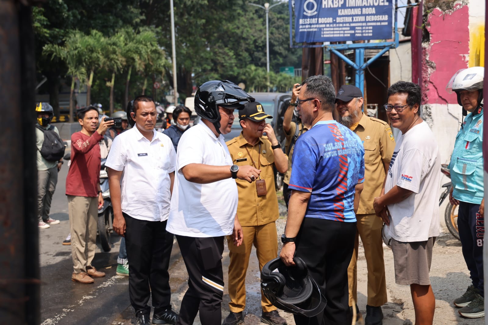 Bupati Bogor Hidupkan Gotong Royong Tata Bersih Jalur Jakarta–Bogor 2026