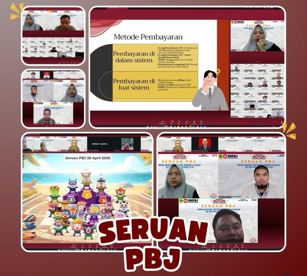 Pemkab Bogor Luncurkan SERUAN PBJ, Tata Kelola Pengadaan Kian Modern 2026