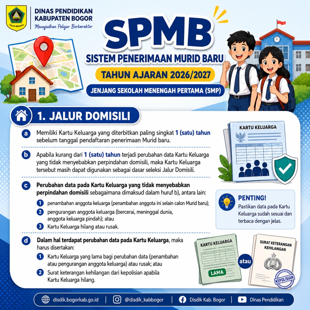 Bupati Bogor Dorong SPMB Online 2026, Warga Sambut Positif Sistem Penerimaan Murid yang Transparan dan Akuntabel