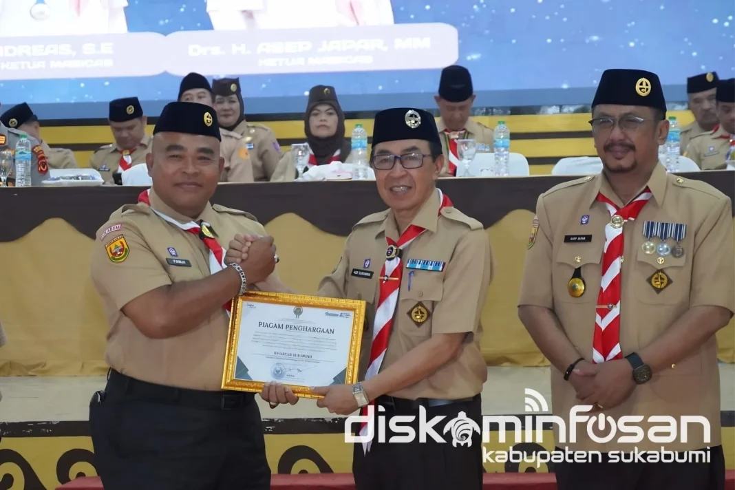 Rakercab Pramuka 2026, 1 Komitmen Bupati Sukabumi Dorong Aksi Kemanusiaan dan Kolaborasi