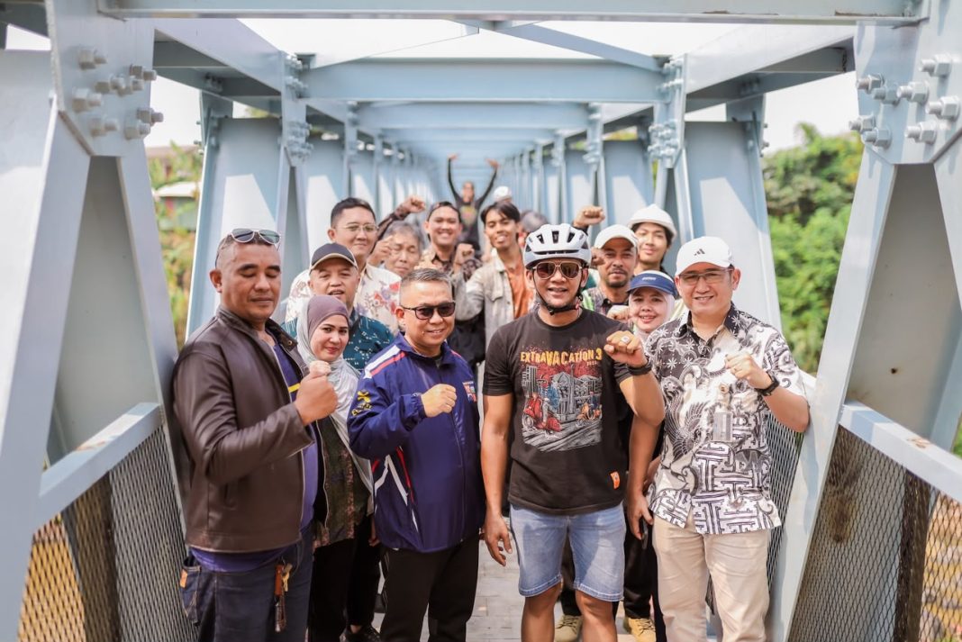 Jembatan Paledang-Pasir Jaya dengan progres 95 persen