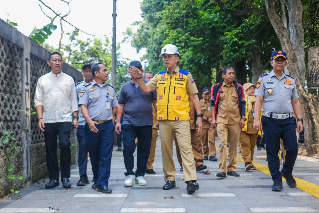 Dokumentasi pembangunan pedestrian Cifor